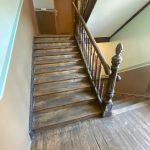 Renovierung Treppenhaus: vorher